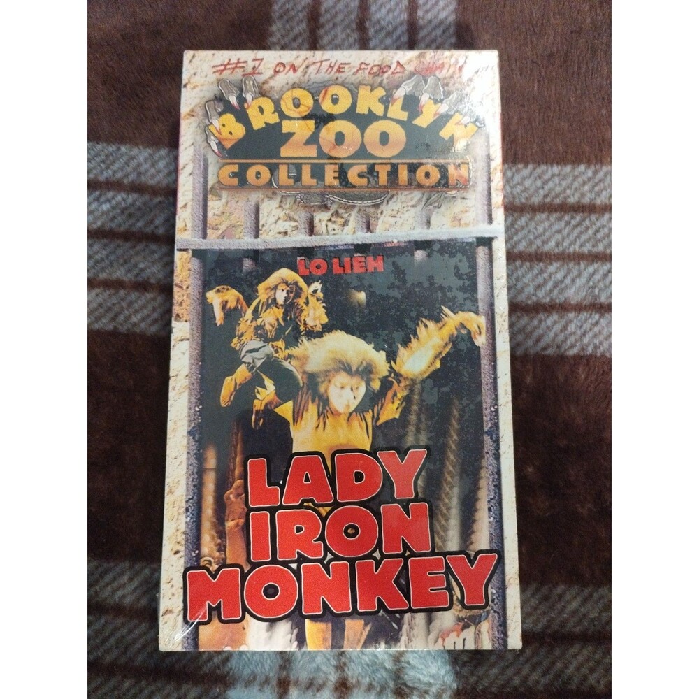 Brooklyn Zoo Collection Lady Iron Monkey VHS 1978 - New & Sealed Kung Fu Lo Lieh